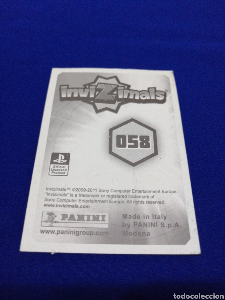 Coleccionismo cromos antiguos: INVIZIMALS 58 - Foto 3