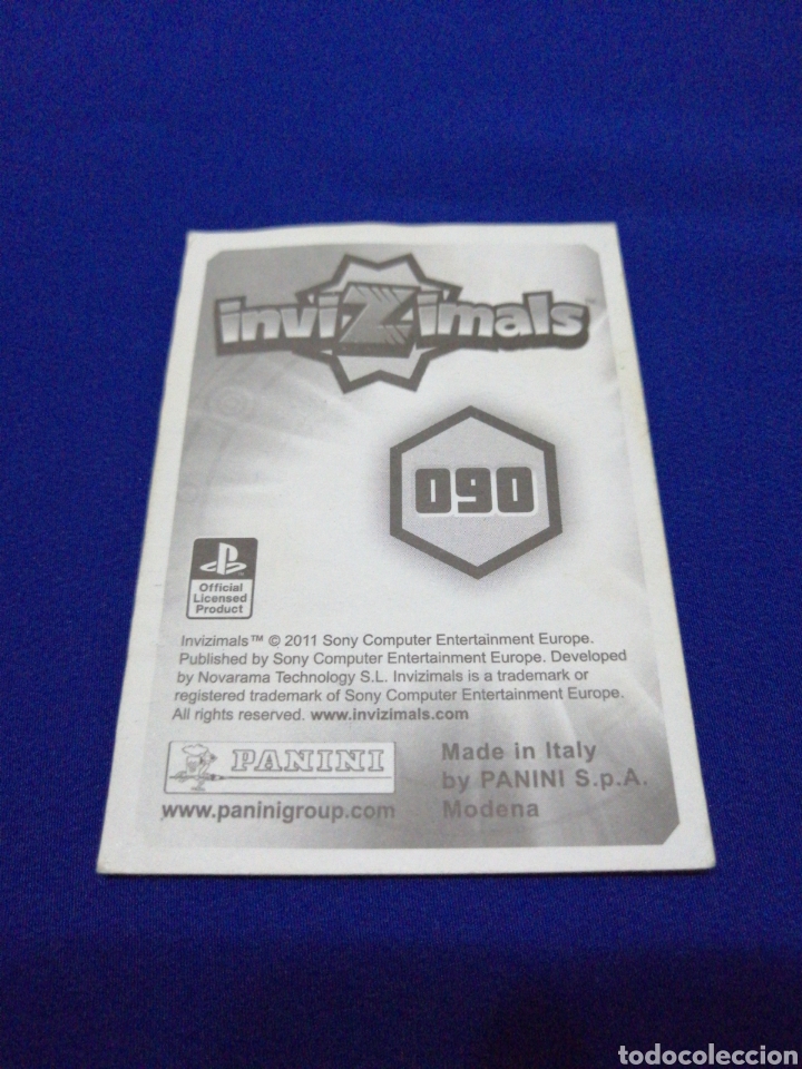 Coleccionismo cromos antiguos: INVIZIMALS 90 - Foto 2