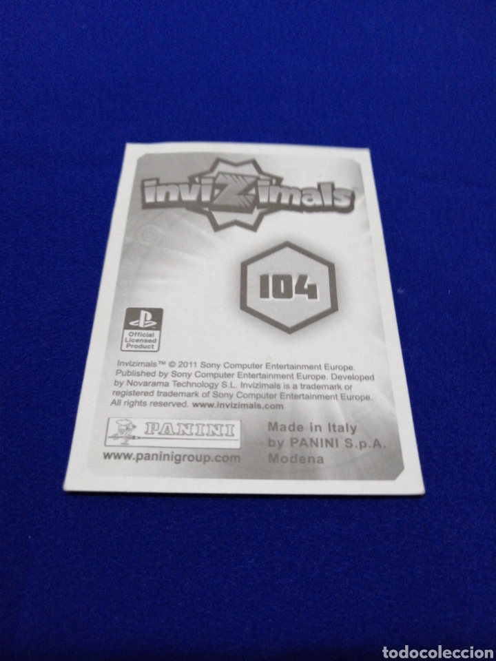 Coleccionismo cromos antiguos: INVIZIMALS 104 - Foto 2