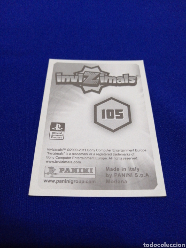 Coleccionismo cromos antiguos: INVIZIMALS 105 - Foto 2