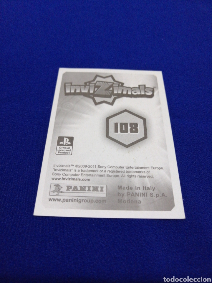 Coleccionismo cromos antiguos: INVIZIMALS 108 - Foto 2