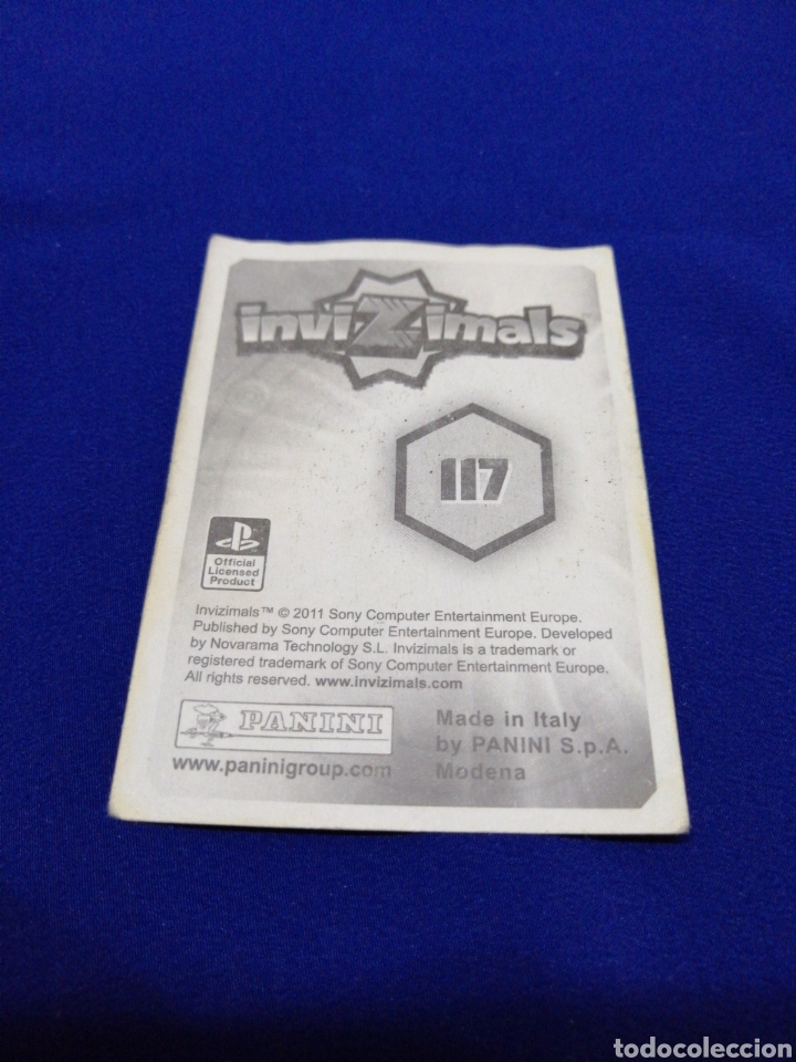 Coleccionismo cromos antiguos: INVIZIMALS 117 - Foto 3