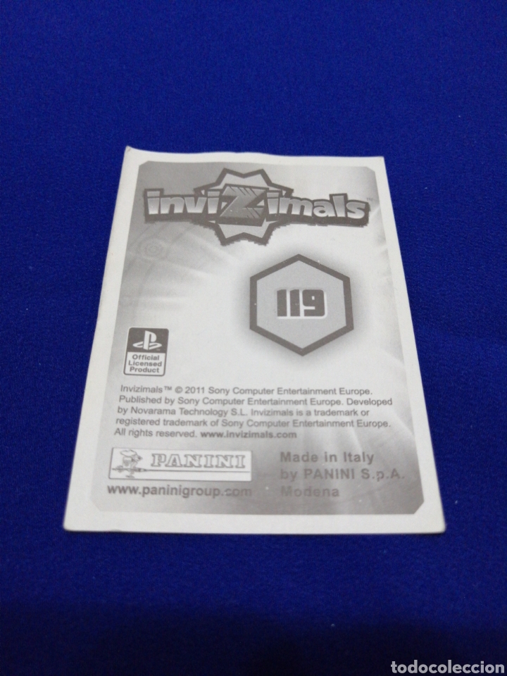 Coleccionismo cromos antiguos: INVIZIMALS 119 - Foto 3