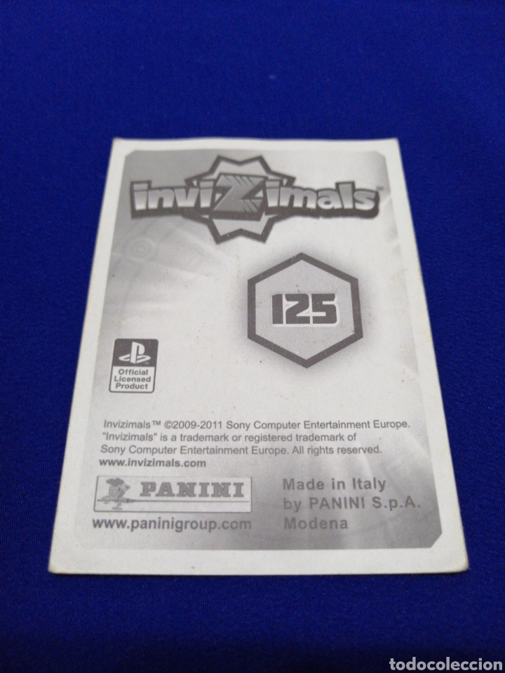 Coleccionismo cromos antiguos: INVIZIMALS 125 - Foto 2