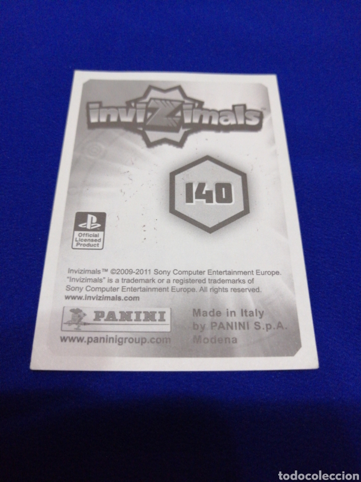 Coleccionismo cromos antiguos: INVIZIMALS 140 - Foto 2
