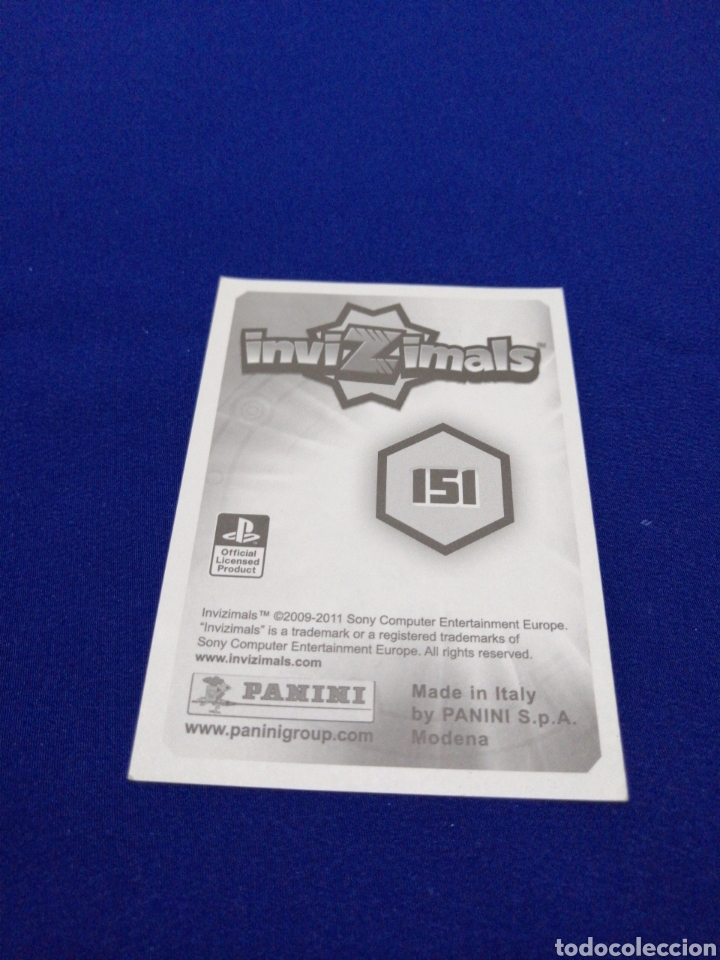 Coleccionismo cromos antiguos: INVIZIMALS 151 - Foto 2