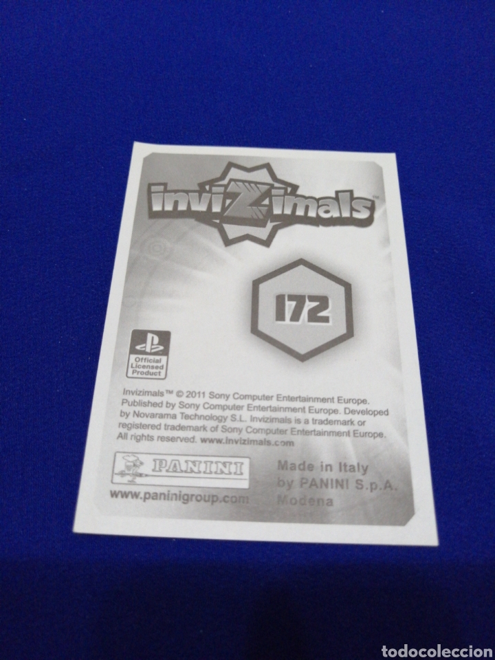 Coleccionismo cromos antiguos: INVIZIMALS 172 - Foto 2