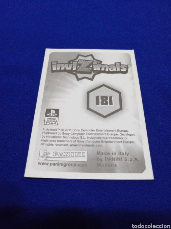 Coleccionismo cromos antiguos: INVIZIMALS 181 - Foto 2