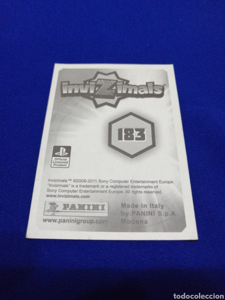 Coleccionismo cromos antiguos: INVIZIMALS 183 - Foto 2