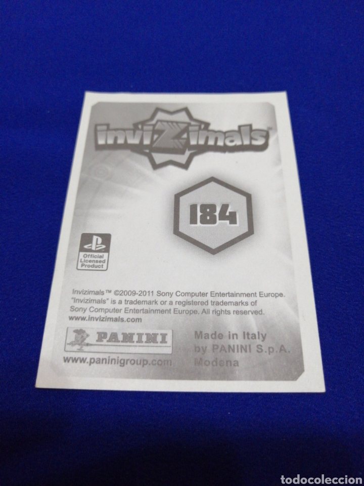 Coleccionismo cromos antiguos: INVIZIMALS 184 - Foto 2