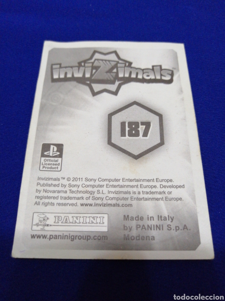 Coleccionismo cromos antiguos: INVIZIMALS 187 - Foto 2
