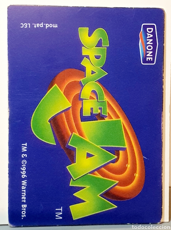 Coleccionismo cromos antiguos: Cromo Tarjeta Space Jam DANONE N&deg;14 - Foto 2