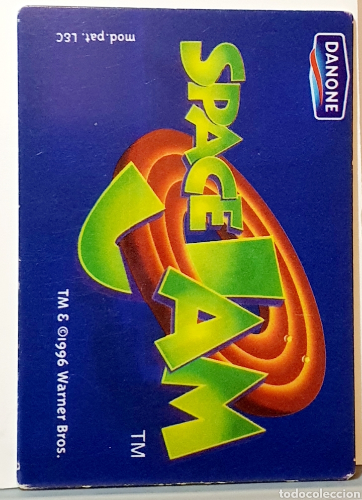 Coleccionismo cromos antiguos: Cromo Tarjeta Space Jam DANONE N&deg;18 - Foto 2