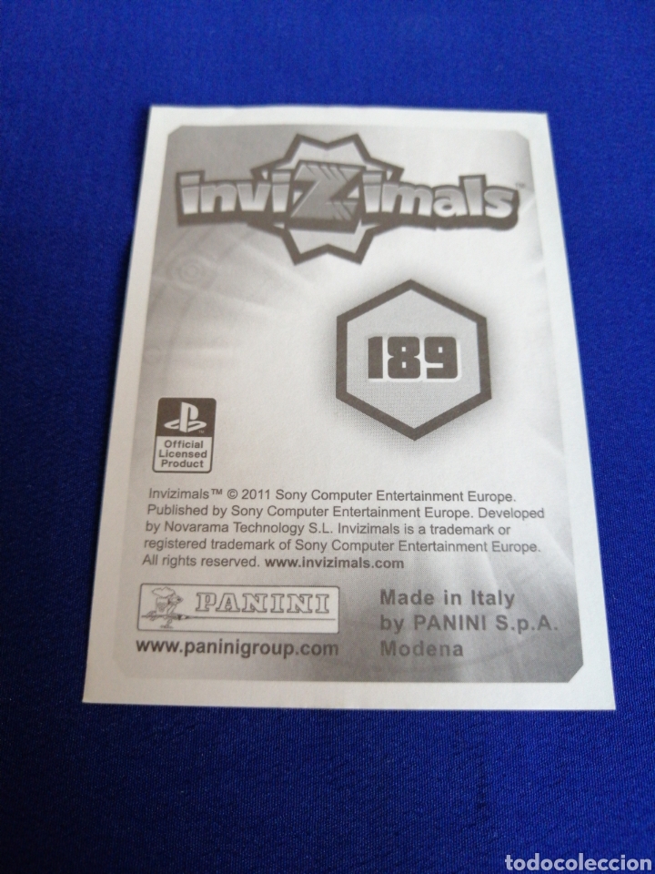 Coleccionismo cromos antiguos: INVIZIMALS 189 - Foto 2