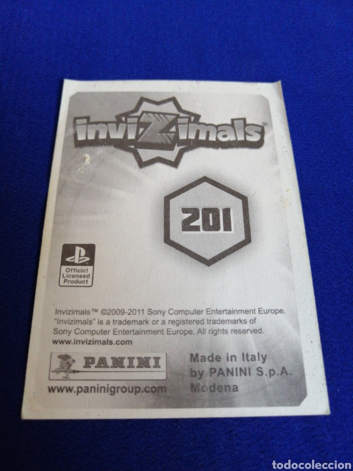 Coleccionismo cromos antiguos: INVIZIMALS 201 - Foto 3