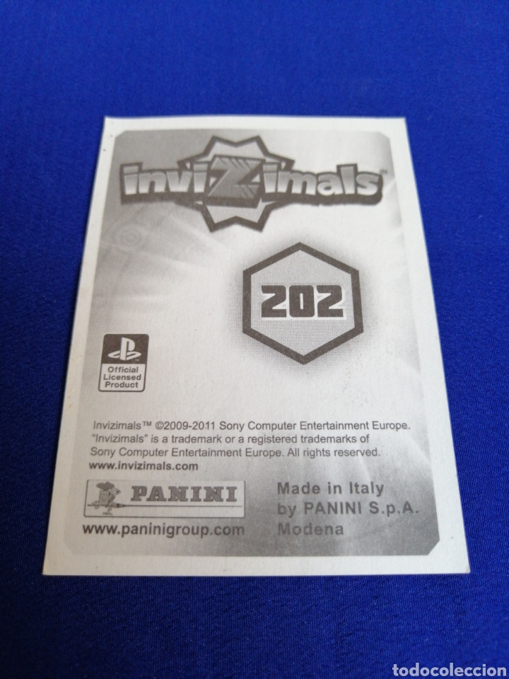 Coleccionismo cromos antiguos: INVIZIMALS 202 - Foto 2