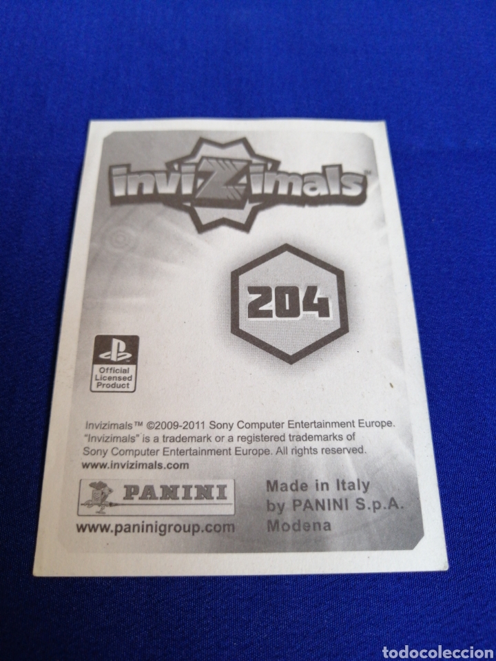 Coleccionismo cromos antiguos: INVIZIMALS 204 - Foto 2