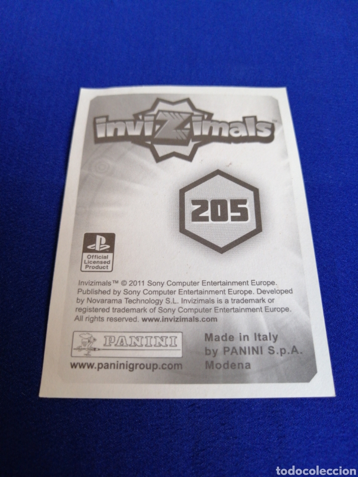 Coleccionismo cromos antiguos: INVIZIMALS 205 - Foto 2