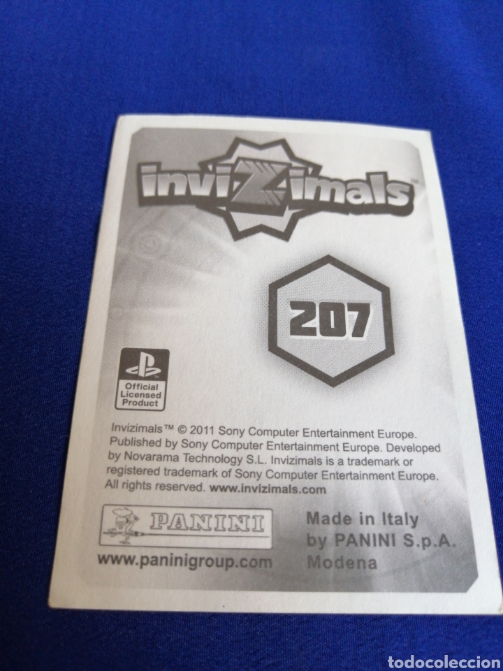 Coleccionismo cromos antiguos: INVIZIMALS 207 - Foto 2