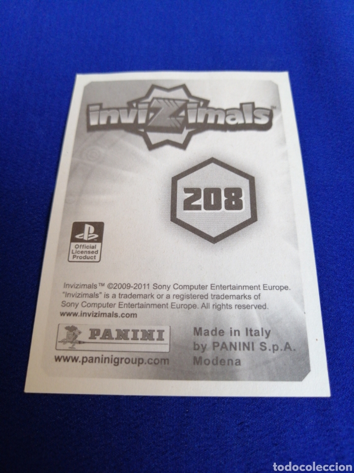 Coleccionismo cromos antiguos: INVIZIMALS 208 - Foto 2