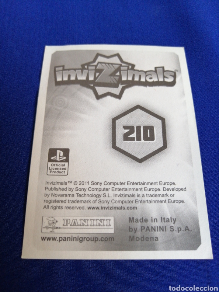 Coleccionismo cromos antiguos: INVIZIMALS 210 - Foto 2