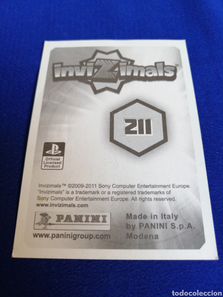 Coleccionismo cromos antiguos: INVIZIMALS 211 - Foto 2