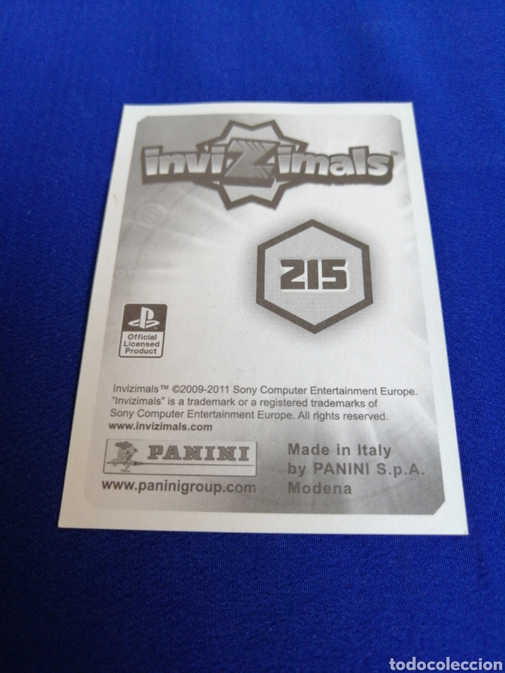 Coleccionismo cromos antiguos: INVIZIMALS 215 - Foto 2