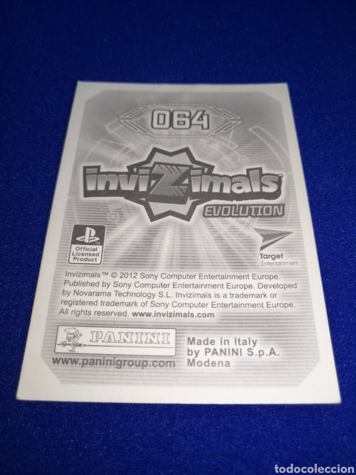 Coleccionismo cromos antiguos: INVIZIMALS EVOLUTION 64 - Foto 2
