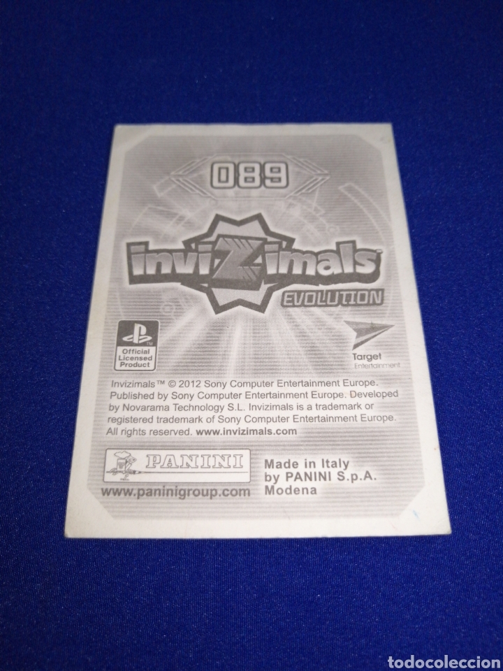 Coleccionismo cromos antiguos: INVIZIMALS EVOLUTION 89 - Foto 2