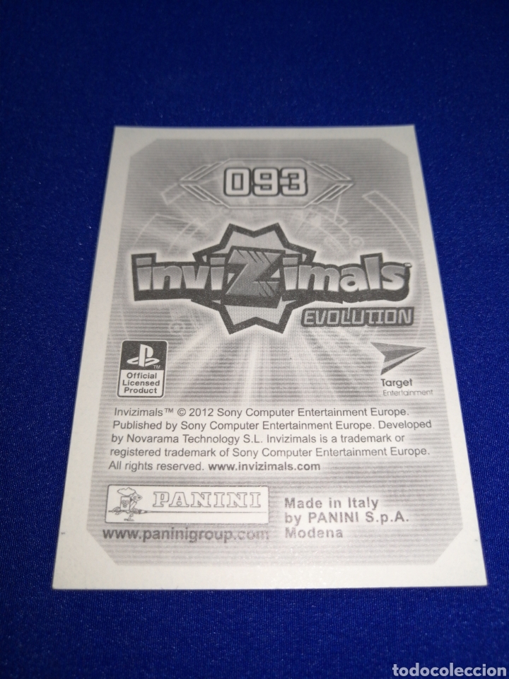 Coleccionismo cromos antiguos: INVIZIMALS EVOLUTION 93 - Foto 2
