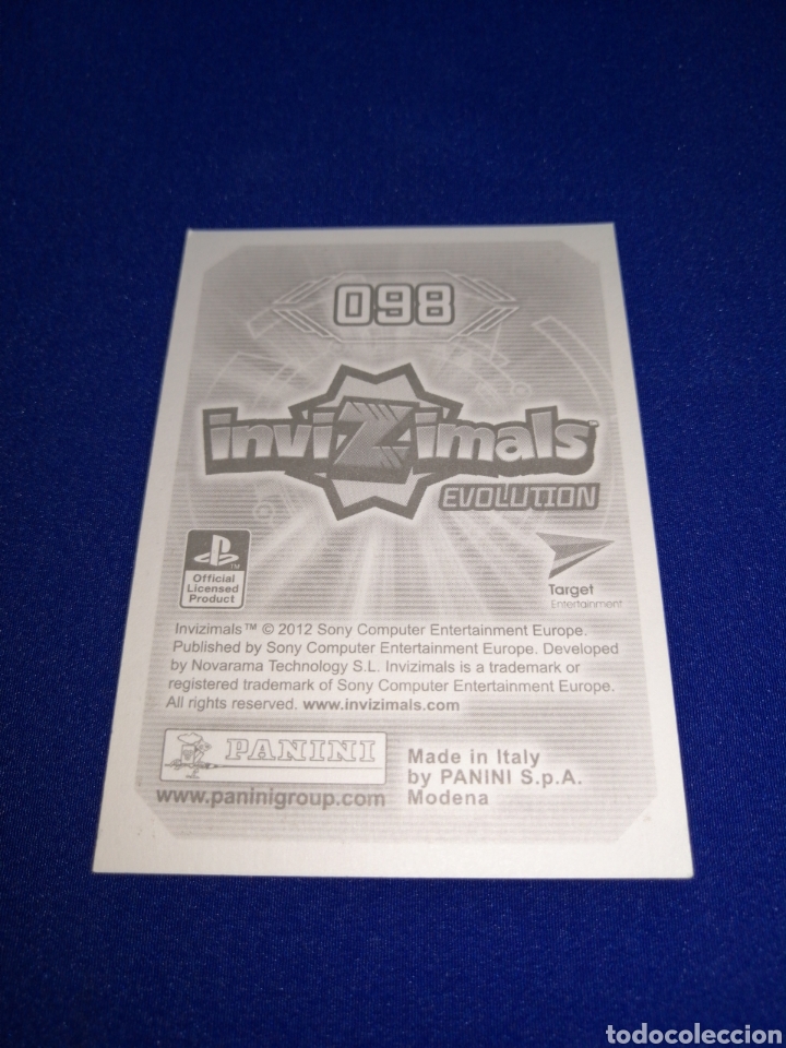 Coleccionismo cromos antiguos: INVIZIMALS EVOLUTION 98 - Foto 2