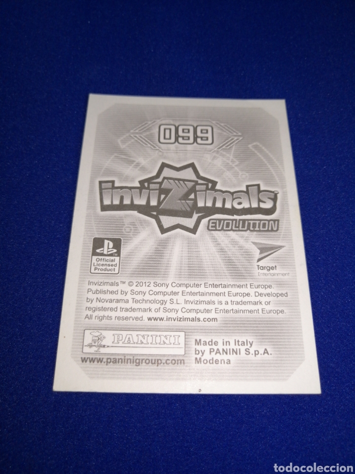 Coleccionismo cromos antiguos: INVIZIMALS EVOLUTION 99 - Foto 2