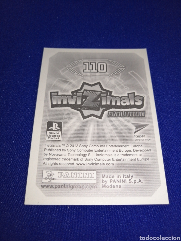 Coleccionismo cromos antiguos: INVIZIMALS EVOLUTION 110 - Foto 2