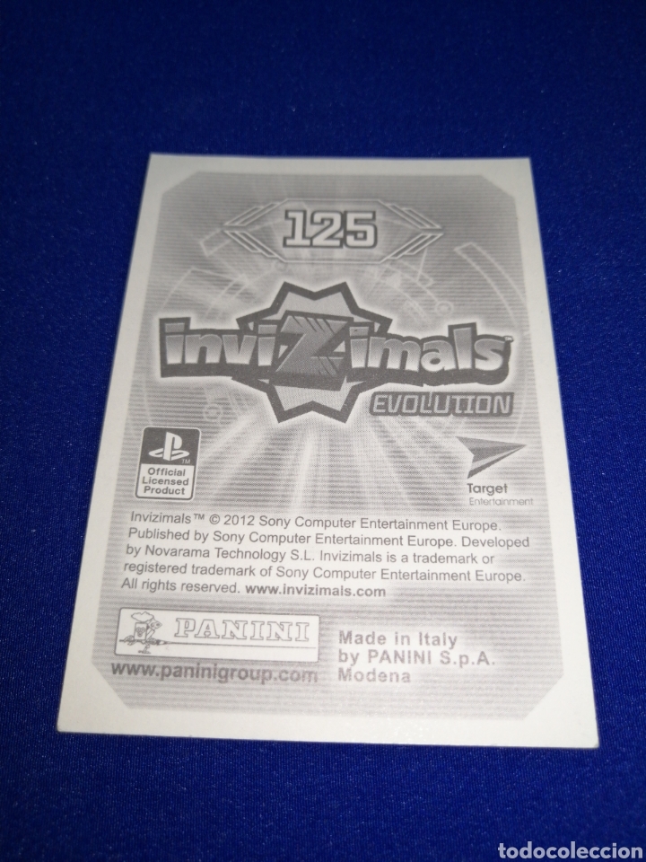 Coleccionismo cromos antiguos: INVIZIMALS EVOLUTION 125 - Foto 2