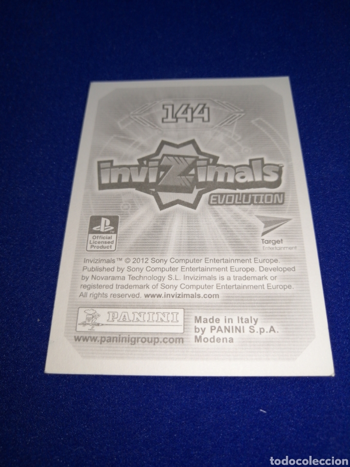 Coleccionismo cromos antiguos: INVIZIMALS EVOLUTION 144 - Foto 2