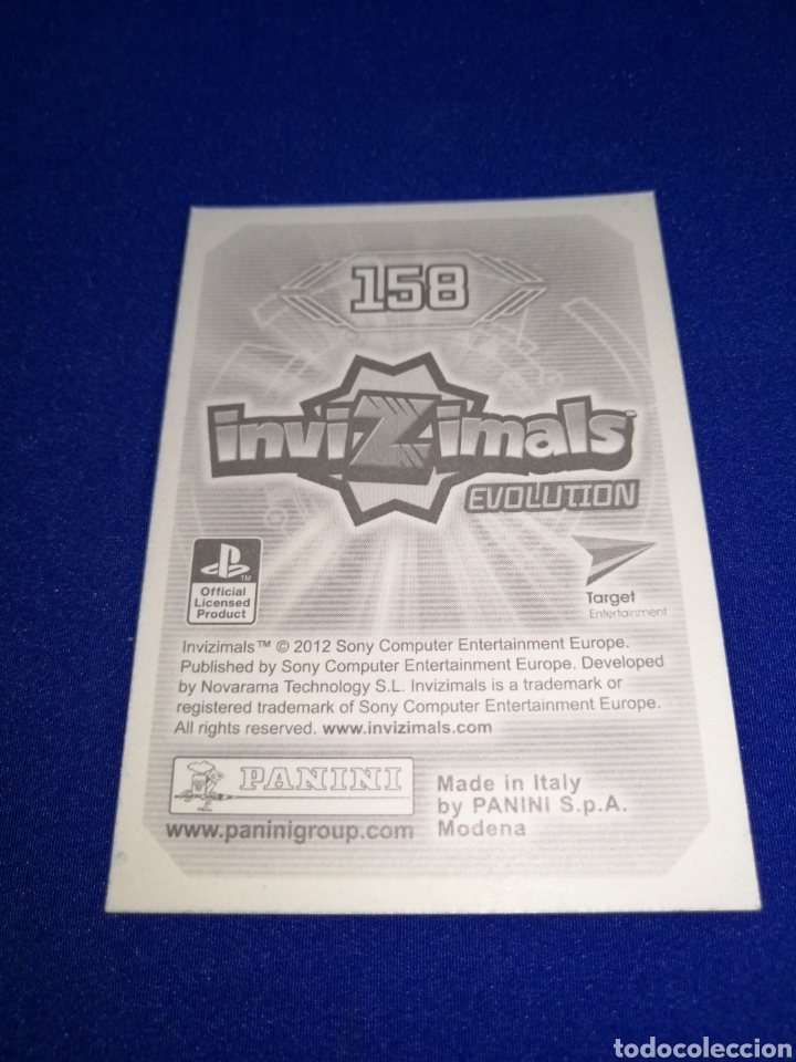 Coleccionismo cromos antiguos: INVIZIMALS EVOLUTION 158 - Foto 2