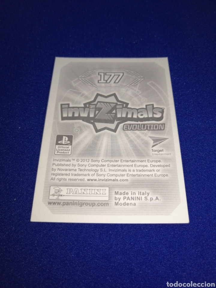 Coleccionismo cromos antiguos: INVIZIMALS EVOLUTION 177 - Foto 2