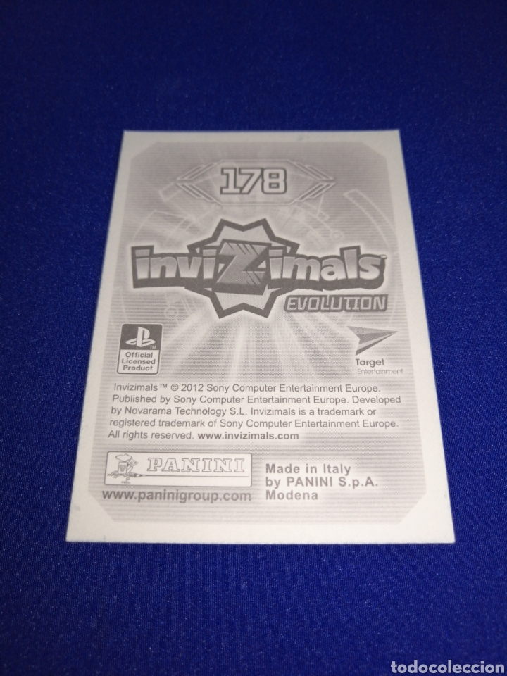 Coleccionismo cromos antiguos: INVIZIMALS EVOLUTION 178 - Foto 2
