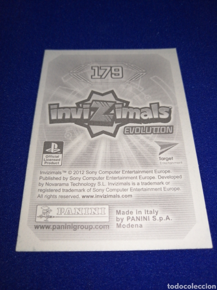 Coleccionismo cromos antiguos: INVIZIMALS EVOLUTION 179 - Foto 2