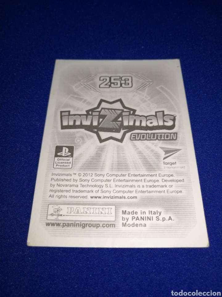 Coleccionismo cromos antiguos: INVIZIMALS EVOLUTION 253 - Foto 2