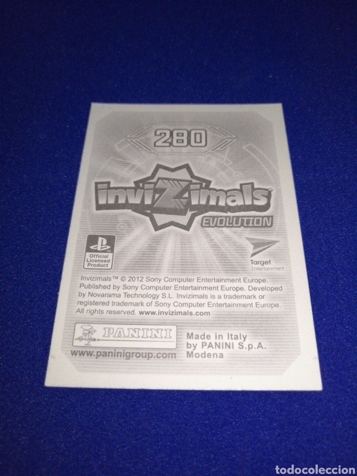 Coleccionismo cromos antiguos: INVIZIMALS EVOLUTION 280 - Foto 2