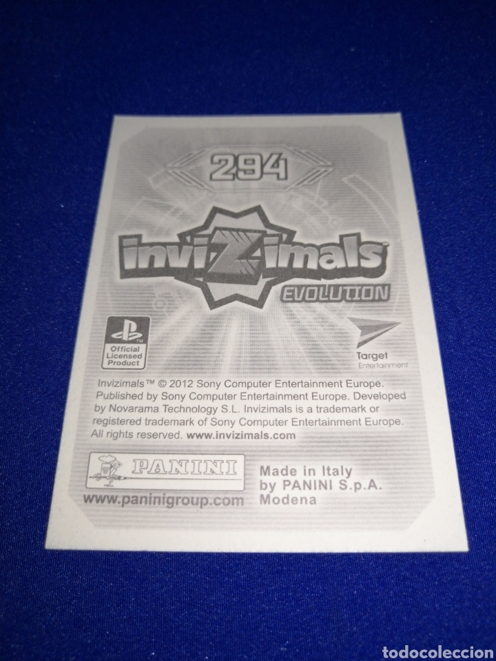 Coleccionismo cromos antiguos: INVIZIMALS EVOLUTION 294 - Foto 2