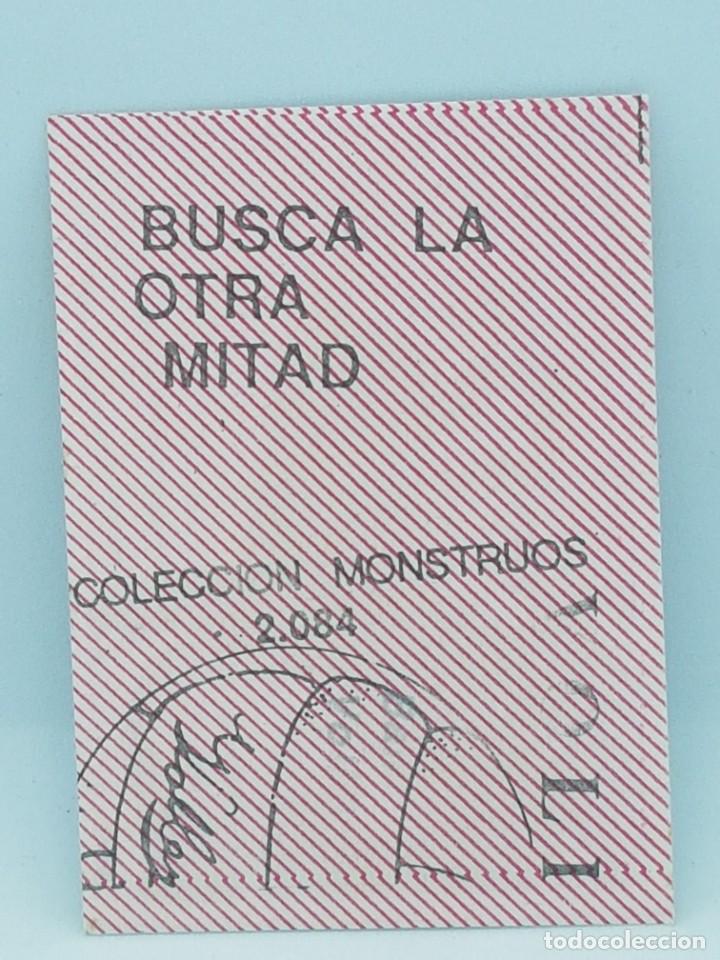 Coleccionismo cromos antiguos: N&ordm; 83 MONSTRUOS 2084 / CROMO REYAUCA - Foto 2