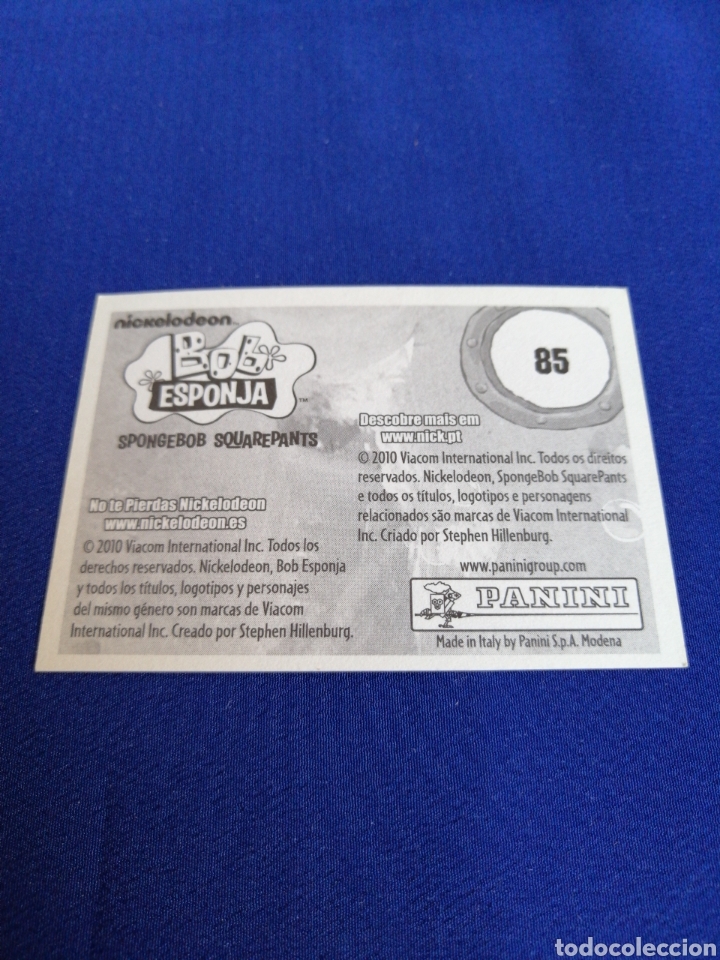 Coleccionismo cromos antiguos: BOB ESPONJA 85 - Foto 2
