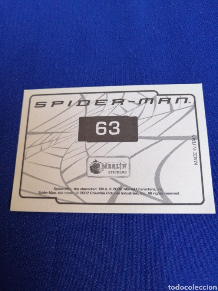 Coleccionismo cromos antiguos: SPIDER-MAN 63 - Foto 2