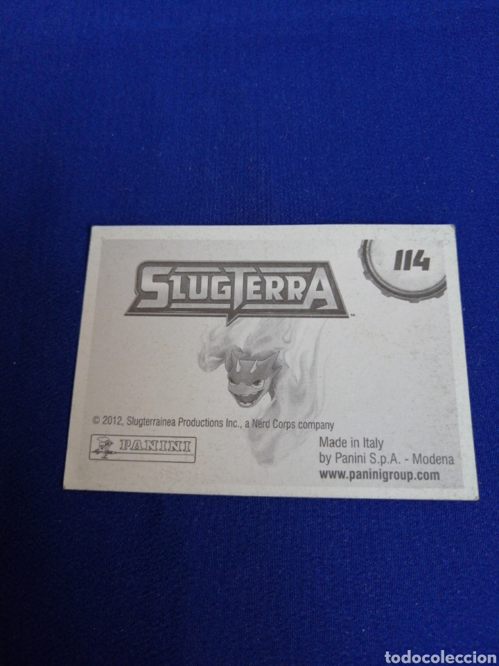 Coleccionismo cromos antiguos: SLUGTERRA 114 - Foto 2