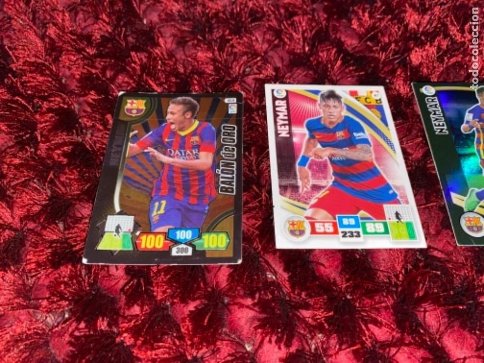 Coleccionismo cromos antiguos: CARTAS ADRENALIN Neimar BARCELONA - Foto 5