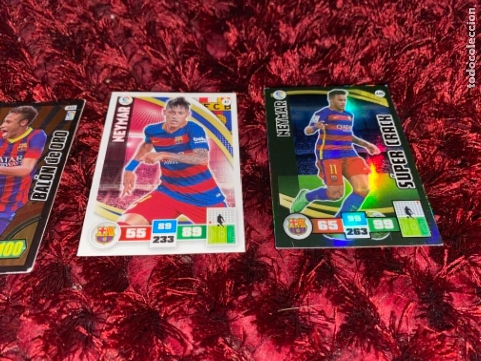 Coleccionismo cromos antiguos: CARTAS ADRENALIN Neimar BARCELONA - Foto 8