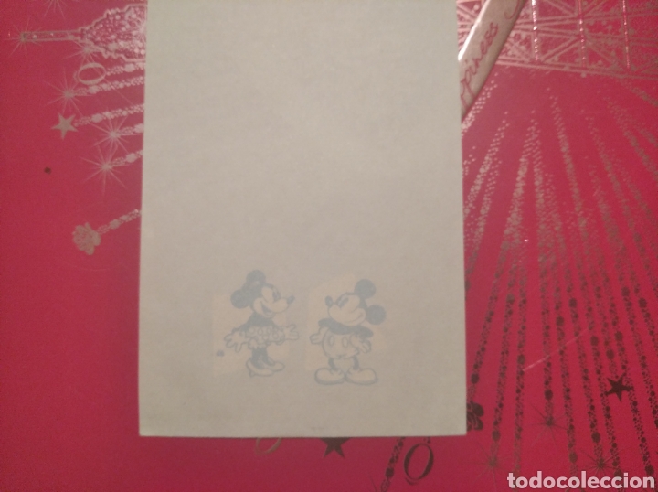 Coleccionismo cromos antiguos: Hoja de cambio olor Mickey mouse