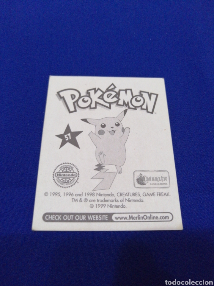 Coleccionismo cromos antiguos: POKEMON 57 - Foto 2